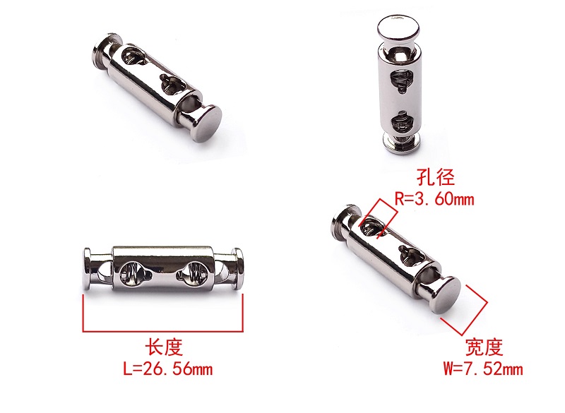 Khóa dây đôi lỗ bằng thép không gỉ - Chống gỉ, không chứa niken & có thể tùy chỉnh cho mọi loại quần áo